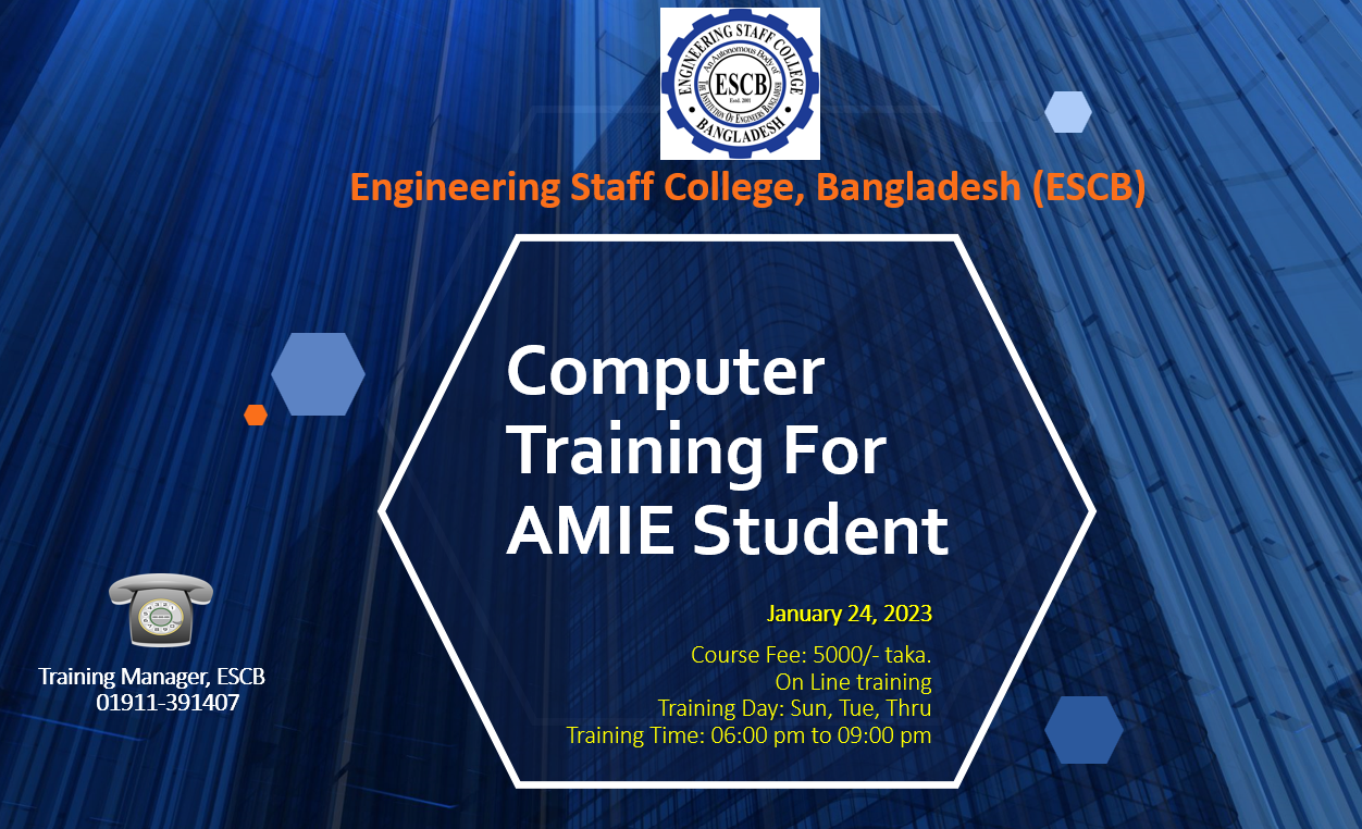 Computer Training For AMIE Student