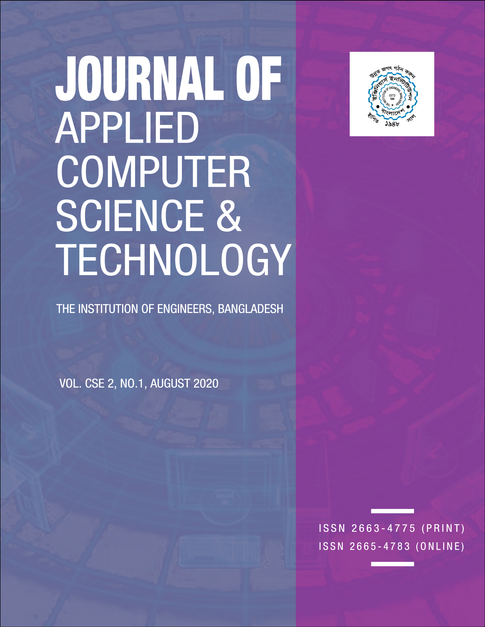 Journal of Applied Computer Science & Technology Vol:  CSE 2, No. 1, August 2020