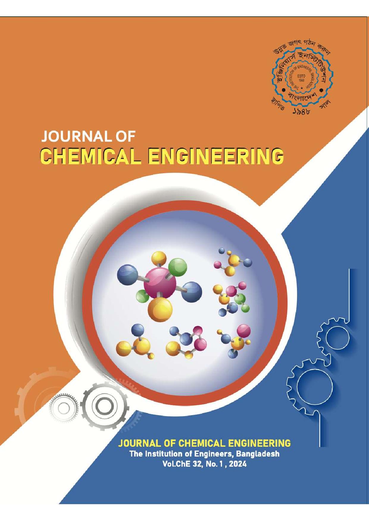 Journal of  Chemical Engineering  || Vol. ChE 32, No. 1, April 2024