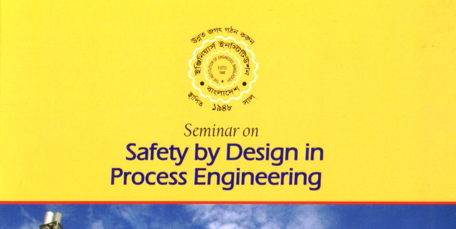 Seminar on: Safety by Design in Process Engineering.1